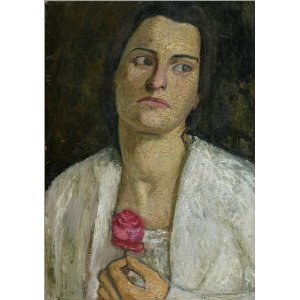 Gemälde Modersohn-Becker The Sculptress Clara Rilke-Westhoff